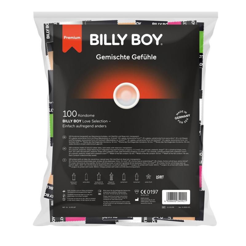 Billy Boy Mixed Feelings 100 Kondome Produktbild