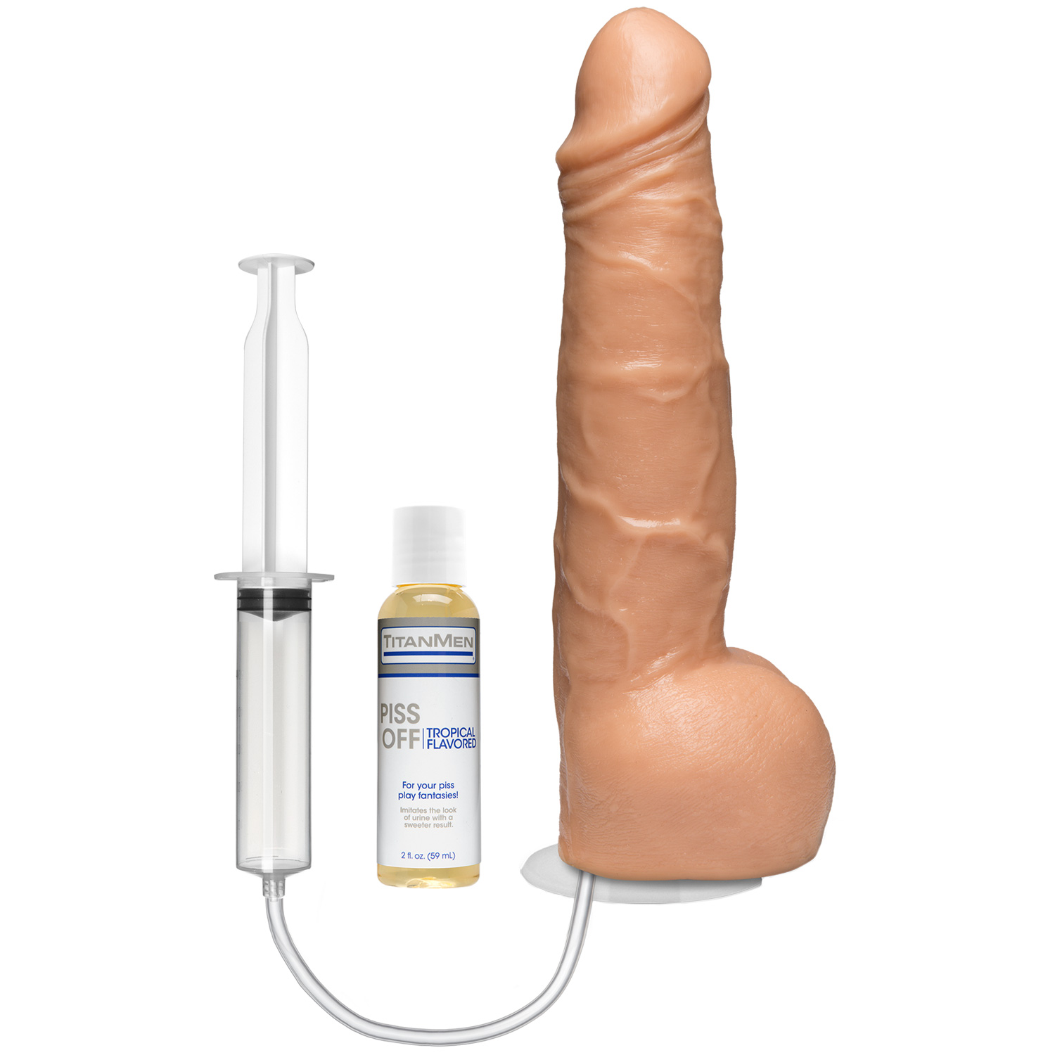 Doc Johnson Piss Off Squirting Cock Vanilla