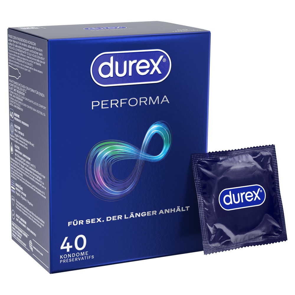 Durex Performa Kondome 40 Stück Produktbild
