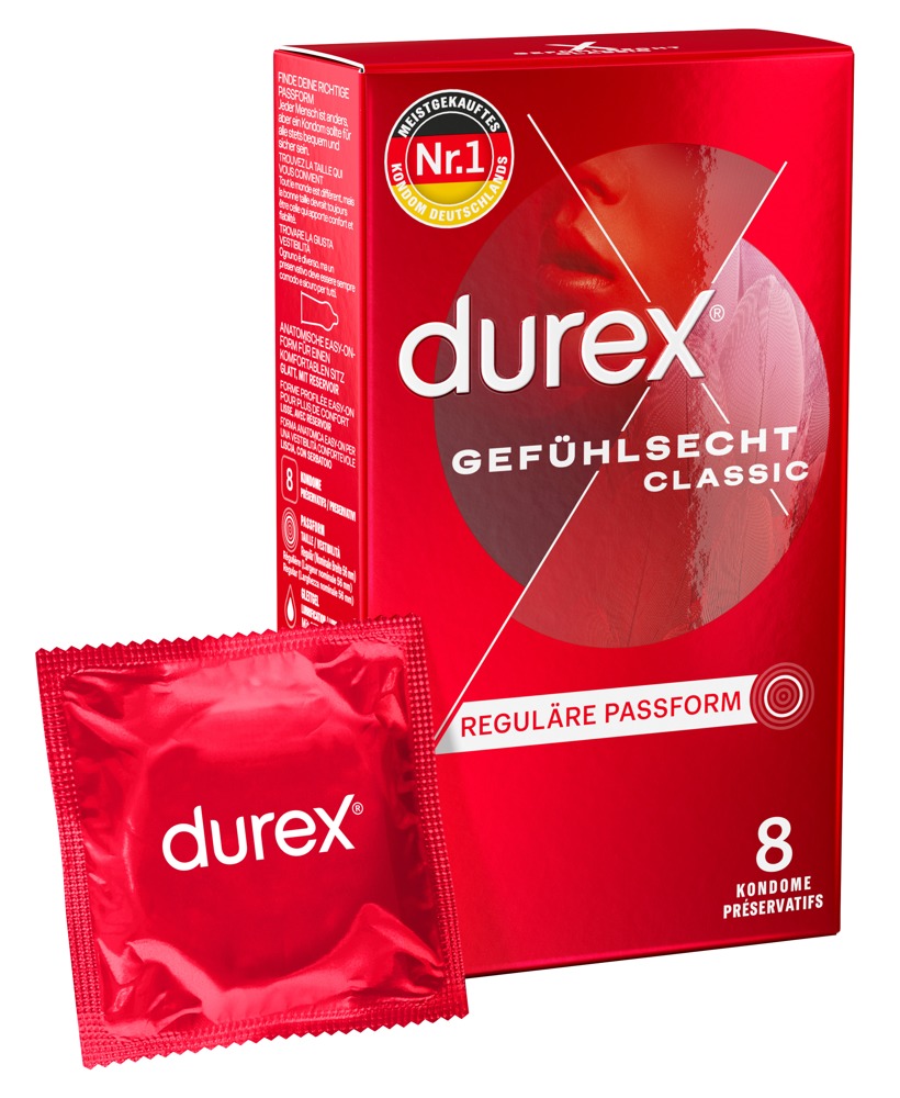Durex Gefühlsecht Classic Kondome Produktbild