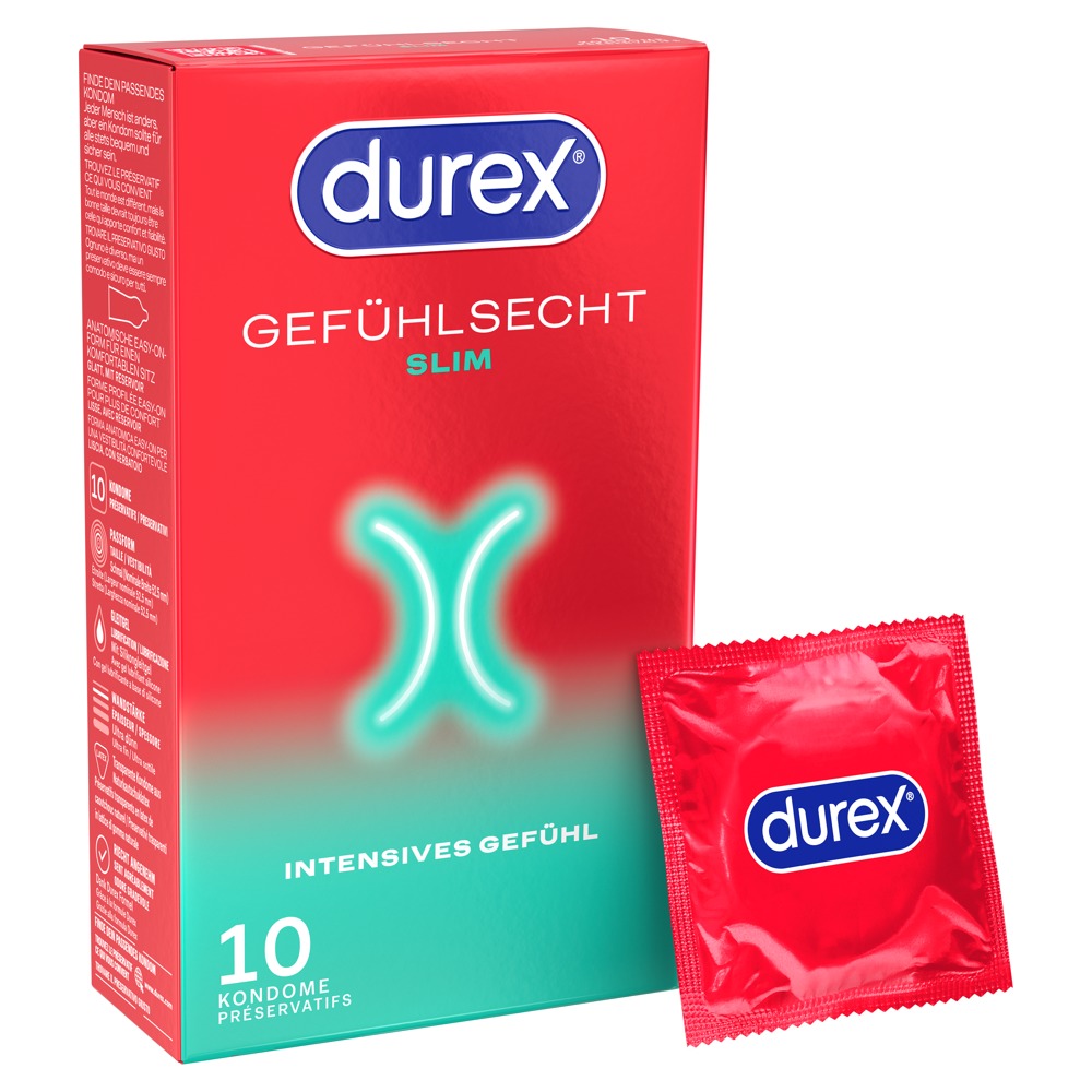 Durex Gefühlsecht Slim Kondome Produktbild