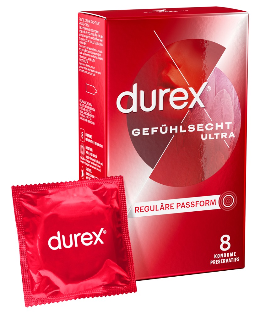 Durex Gefühlsecht Ultra Kondome Produktbild