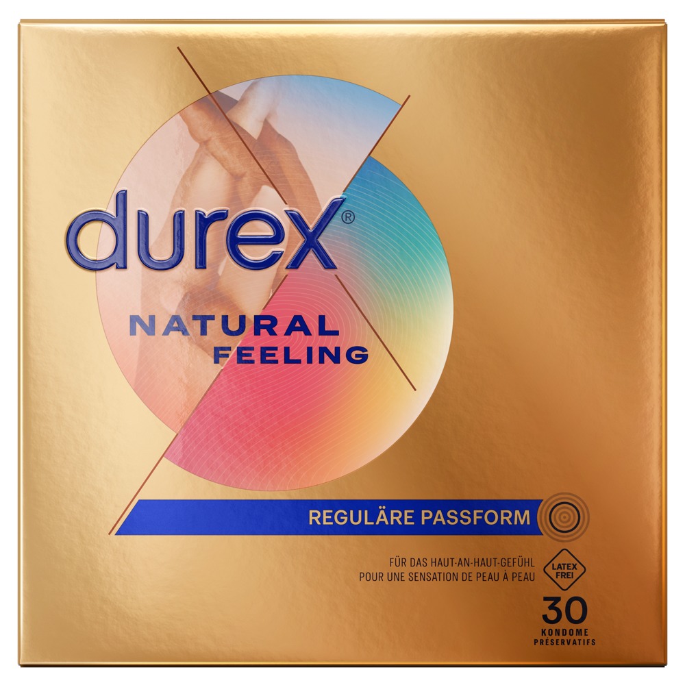 Durex Natural Feeling Kondome 30 Stück Produktbild