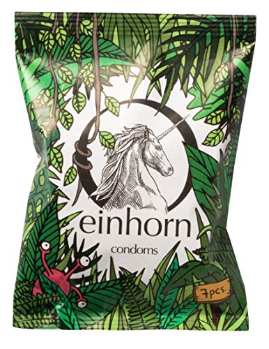 einhorn Kondome 7 Stück Wochenration Design Edition (FUMMELDSCHUNGEL) Produktbild