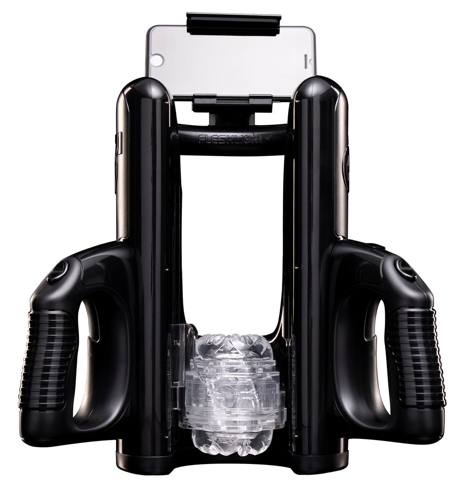 Fleshlight Quickshot Launch mit Smartphone-Halterung Produktbild